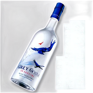 Grey Goose Signature Bottle Png Usf83 PNG Image