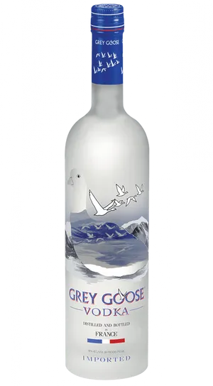 Grey Goose Vodka Bottle PNG Image