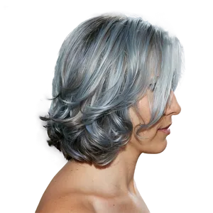 Grey Hair Texture Png Eva PNG Image