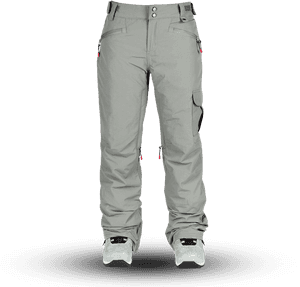 Grey Outdoor Pants Standing PNG