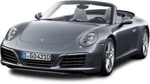 Grey Porsche 911 Carrera Car, HD Png Download PNG image with transparent background