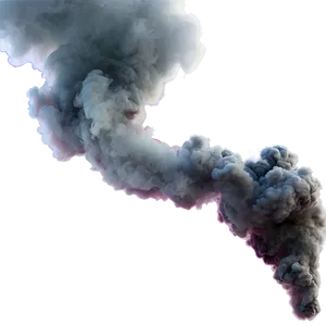 Grey Smoke A PNG Image