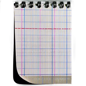 Grid Note Paper Png Pbc74 PNG Image