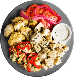 Greek Chicken Gyro Plate - Salad, HD Png Download PNG image with transparent background