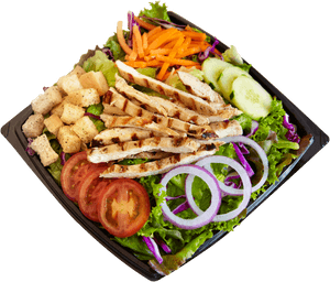 Habit Burger Salad Png - Grilled Chicken Salad Png, Transparent Png PNG image with transparent background