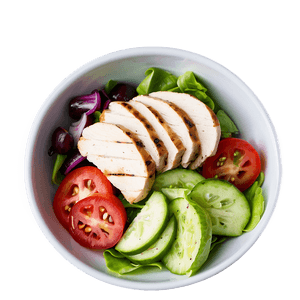 Grilled Chicken Greek Salad PNG pwy PNG with transparent background
