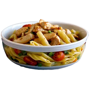 Grilled Chicken Pasta Topper Png Dlc3 PNG Image