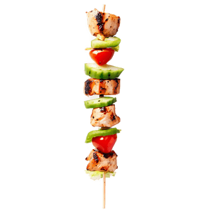 Grilled Chicken Skewers Kebab PNG rut38 PNG with transparent background