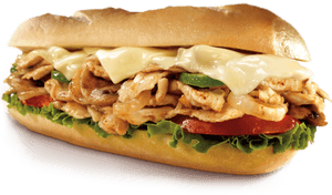 Submarine Sandwich Cheesesteak Chicken Sandwich Barbecue - Chicken Sub Sandwich Png, Transparent Png PNG with transparent background