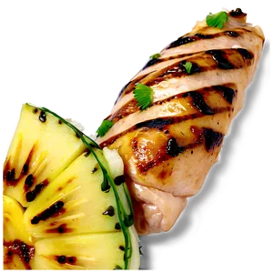 Grilled Chicken With Pineapple Salsa Png Ujm PNG Image