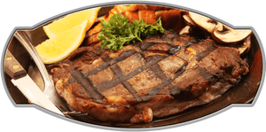 Delicious Pork Steak - Djs Pizza And Steakhouse, HD Png Download PNG with transparent background
