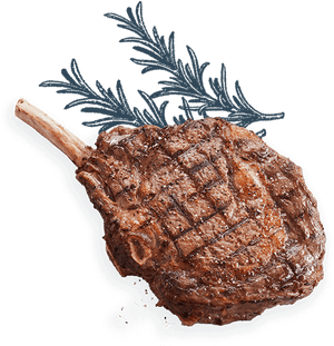18 Oz Bone-in Ribeye - Rib Eye Steak, HD Png Download PNG with transparent background