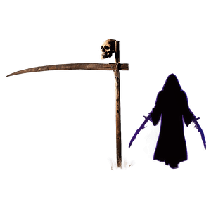 Grim Reaper Silhouette PNG fqr11 PNG image with transparent background