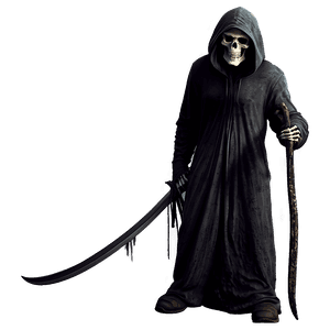 Grim Reaper with Scythe PNG hyt16 PNG image with transparent background
