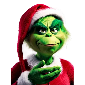 Grinch Christmas Greeting Png Xrm PNG Image