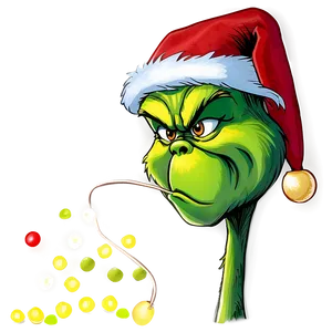 Grinch Christmas Lights Png Vmr PNG Image