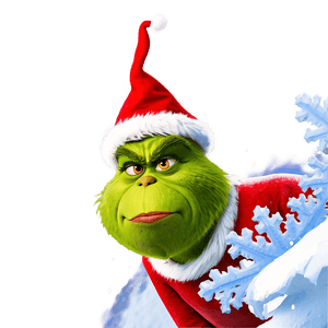 Grinch in Snow PNG xjs PNG image with transparent background