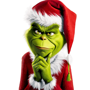 Grinch Portrait PNG 05042024 PNG image with transparent background