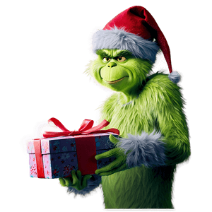 Grinch with Gifts PNG 5 PNG image with transparent background