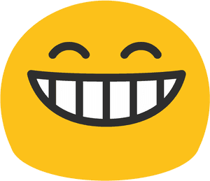 Smiley Looking Happy Png Image - Android Smiling Emoji, Transparent Png PNG with transparent background
