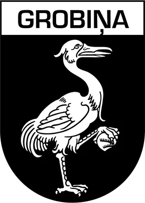 Grobinas Dodo Bird Coatof Arms PNG Image