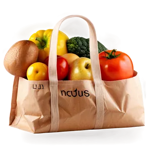 Grocery Bag D PNG Image