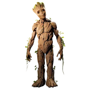 Groot Growing Branches Png Gpl70 PNG Image