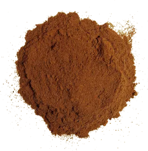 Ground Cinnamon Powder Texture PNG Image