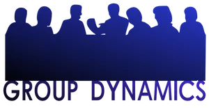 Group Dynamics Team Silhouette PNG Image