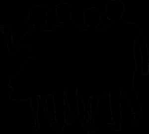 Group Silhouette Outline PNG image with transparent background