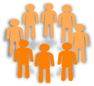 Population Clipart Clip Art - Transparent Groups Of People, HD Png Download PNG image with transparent background