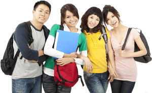 Asian Girl Student Png - English Language Students, Transparent Png PNG image with transparent background