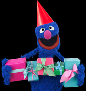 Grover 4 Grover Sesame Street, Sesame Street Muppets, - Sesame Street Happy Birthday Grover PNG image with transparent background