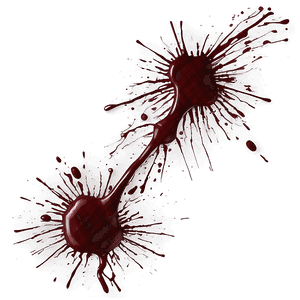 Grunge Blood Splatter PNG wgk34 PNG