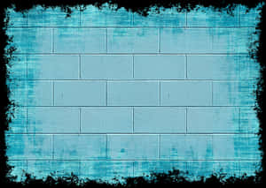 Grunge Blue Brick Wall Texture PNG