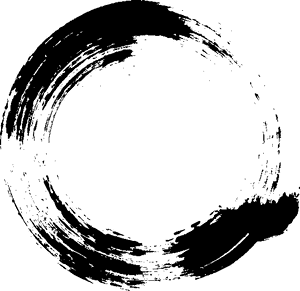 Grunge Brush Stroke Circle.png PNG image with transparent background