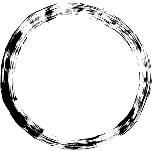 Grunge Brush Stroke Circle.png PNG image with transparent background