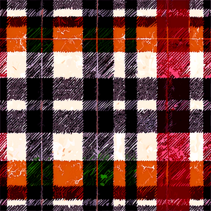 Grunge Distressed Plaid PNG 06252024 PNG with transparent background