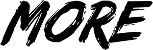 Grunge More Text Graphic PNG image with transparent background
