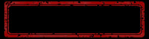 Grunge Red Frame Design PNG with transparent background