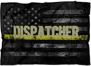 Grunge Style Dispatcher Flag PNG image with transparent background