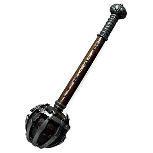 Grunge Style Mace Png 80 PNG Image