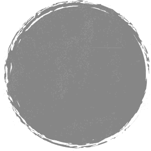 Grunge Textured Circle Overlay PNG image with transparent background
