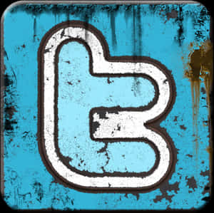 Grunge_ Twitter_ Logo PNG image with transparent background