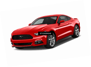 Gt Ford Mustang , Png Download - Mustang Gt Convertible Red, Transparent Png PNG image with transparent background