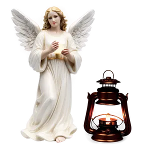 Guardian Angel With Lantern Png Bpd PNG Image