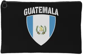 Guatemala Shield Design Pouch PNG Image