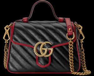 Gucci Gg Marmont Top Handle Bag, HD Png Download PNG image with transparent background