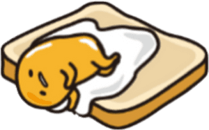 #gudetama #egg #gudetamastickers #breakfast #kawaii - Transparent Background Gude Tama PNG image with transparent background