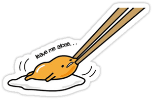 Gudetama - Gudetama Egg Pencil Case PNG image with transparent background